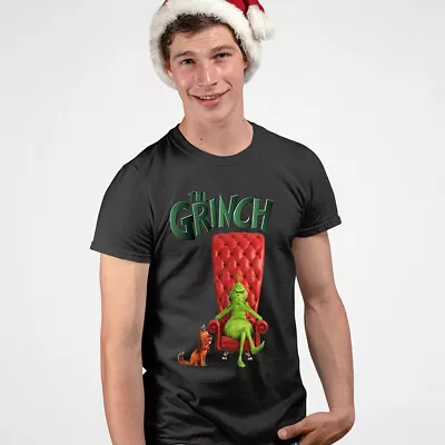 Buy Funny Grumpy Grinch Green Present Funny Family Matching Christmas T Shirt #MC#14 • 9.99£