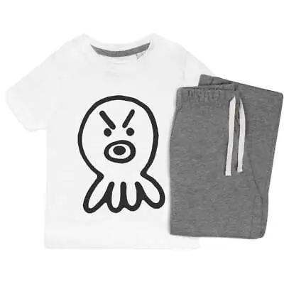 Buy 'Grumpy Octopus' Kids Nightwear / Pyjama Set (KP018488) • 14.99£