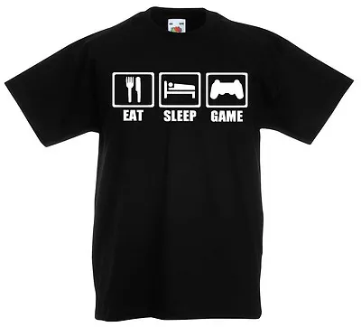 Buy Eat Sleep Game - Novelty Gift T-Shirt For 7 8 9 10 11 12 & 13 Year Old Boys • 8.99£
