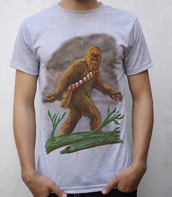 Buy Chewbacca - Bigfoot T Shirt Artwork, #StarWars, #Sasquatch • 18£