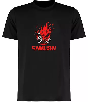 Buy Cyberpunk 2077 Samurai Black T-shirt • 13.99£
