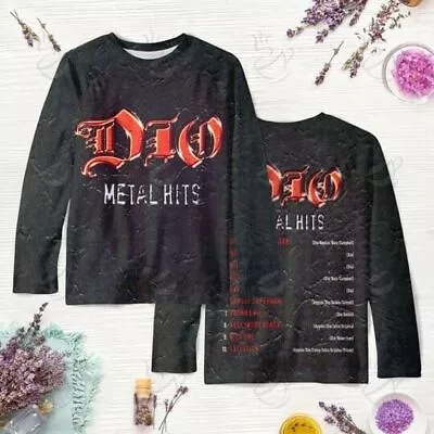 Buy DIO Metal Hits Long Sleeves T-shirt, S-5XL US Size, Gift For Fan • 26.65£
