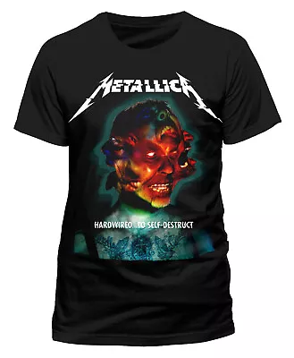 Buy Metallica Hard Wired Album Cover T-Shirt - OFFICIAL • 17.69£