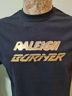 Buy Raleigh Burner Black T-Shirt Mens Unisex BMX Retro Skyway Mongoose Haro Chopper  • 13.99£