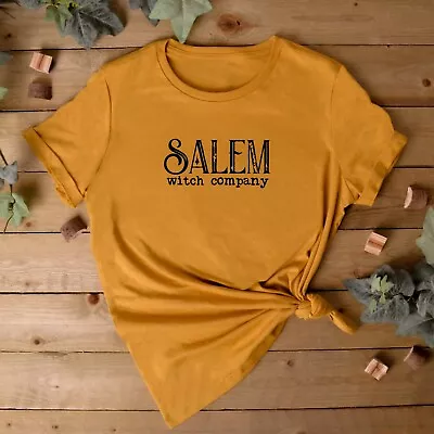 Buy HALLOWEEN TSHIRT Ladies T Shirt | Salem Witch Company | Salem Witch | Halloween • 12.95£