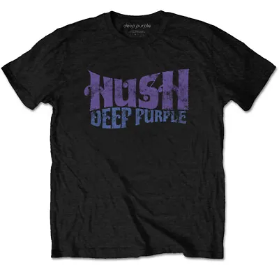 Buy Deep Purple Hush Black T-Shirt - OFFICIAL • 14.89£