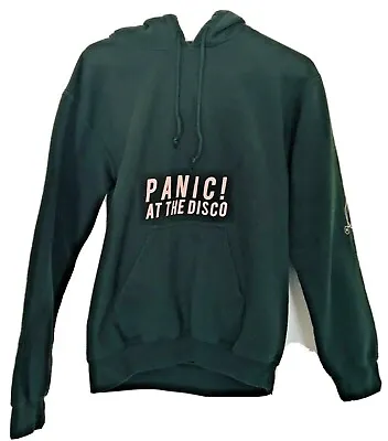 Buy Panic At The Disco Band Hoodie Women's Pray For The Wicked Sz S Green/Pink  • 28.22£