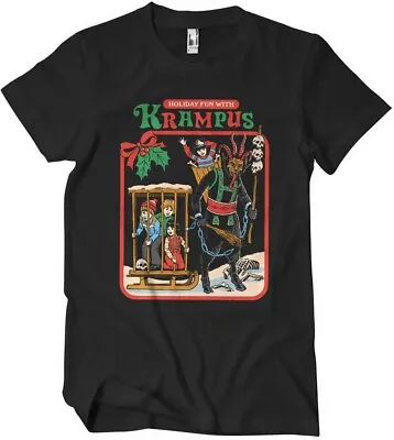 Buy Steven Rhodes Fun With Krampus T-Shirt Black • 15.92£