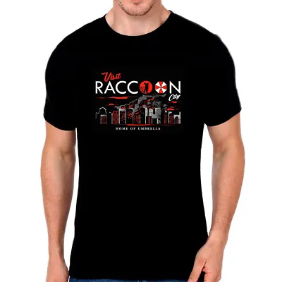 Buy RESIDENT EVIL Visit RACOON City T Shirt  -  See Details Before Buying Please • 10.99£