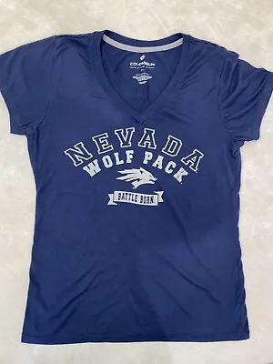 Buy Nevada Wolf Pack UNR Women’s Shirt Size M Battle Born • 5.28£