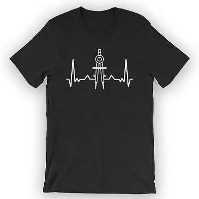 Buy Unisex Architect Heartbeat T-Shirt Architect Student • 25.05£