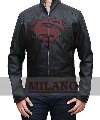 Buy Batman Vs Superman Dawn Of Justice High Quality Black Leather Jacket • 101.19£