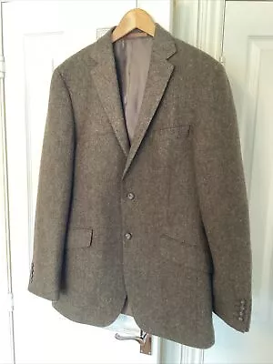 Buy Marks And Spencer Sartorial Moon Tweed Jacket. Brown, Size 40 Chest • 10£