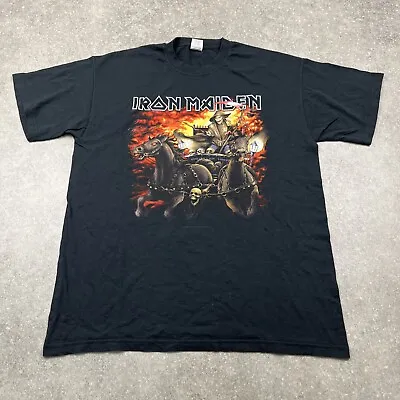Buy Iron Maiden Death On The Road 2005 Tour T-shirt Mens L Fruit Of The Loom • 30£