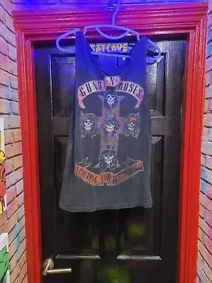 Buy Guns N' Roses 1987 Tour T Shirt Modified Vintage S Rock Cut Off • 9.99£