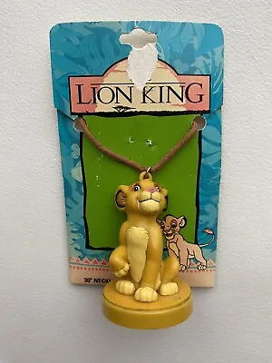 Buy Accessories Associates Inc Vintage Disney The Lion King 30” 3D Simba Necklace • 9.99£