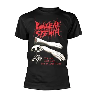 Buy PUNGENT STENCH - FOR GOD YOUR SOUL... BLACK T-Shirt, Front & Back Print Medium • 19.11£