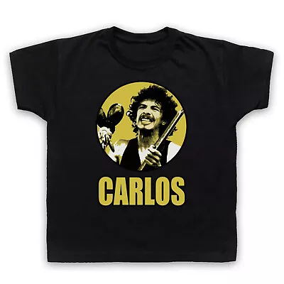 Buy Carlos Santana Guitar Legend Black Magic Unofficial Kids Childs T-shirt • 16.99£