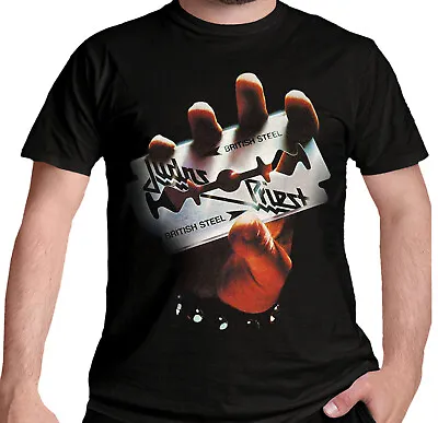 Buy Judas Priest T Shirt British Steel Official Album Art Logo S-2XL New Heavy Metal • 15.79£