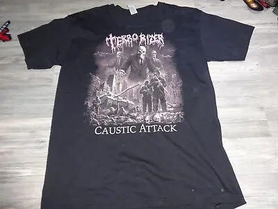 Buy Terrorizer Shirt Death Metal Grindcore Autopsy Impetigo Repulsion XXXL 3XL • 24.09£