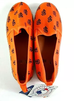Buy San Francisco Giants Women's Shoes Slip On Canvas NWT Major League Merch Large • 22.66£