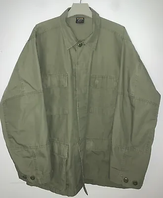Buy BDU Battle Dress Uniform Shirt - Khaki Green Cotton Blend Helikon-Tex. Medium • 27£