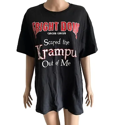 Buy Rare Krampus Movie Fright Dome Shirt Mens XL Las Vegas Horror Christmas • 38.55£