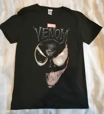 Buy Marvel VENOM Black T-Shirt Size M • 8.95£