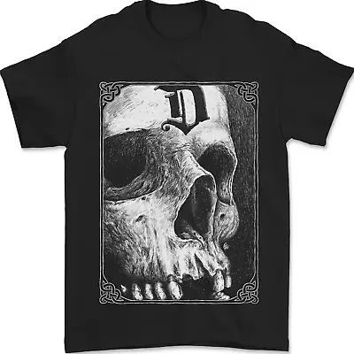Buy D For Death Skull Heavy Metal Biker Mens T-Shirt 100% Cotton • 8.49£