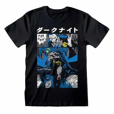 Buy ** Batman Manga Comic Book T-shirt DC Comics Official Licensed  T-Shirt ** • 16£