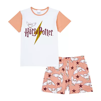 Buy Harry Potter Girls Short Pyjamas, Hedwig Pjs, Ages 7 Years To 14 Years • 10.95£