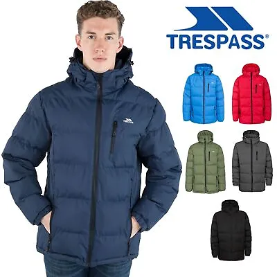 Buy Trespass Mens Padded Jacket Casual Winter Coat Clip • 34.99£