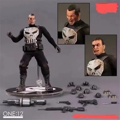 Buy The Punisher Frank Castle Figure Model Toy Real Clothes In Box  • 100.26£