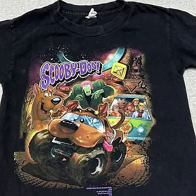Buy Monster Jam Trucks T Shirt Youth Boys Size XS  Scooby-Doo Grave Digger 2013 • 18.11£