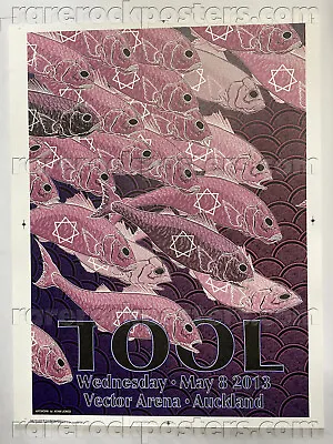 Buy Tool ~ 2013 Nz Tour Gig Merch Poster ~ Auckland ~ Artists Proof ~ Adam Jones • 315.17£
