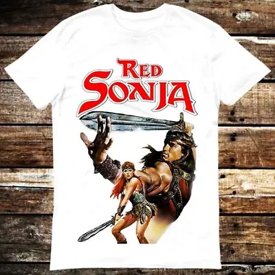 Buy Red Sonja Schwarzenegger 80s Movie Film Conan T Shirt 6352 • 6.35£