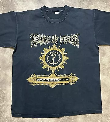 Buy Vintage Cradle Of Filth Tour T Shirt 2005 Size Large Original • 29.99£