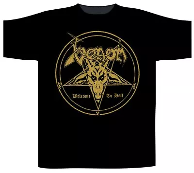 Buy Venom - Welcome To Hell Band T-Shirt Official Merch • 21.54£