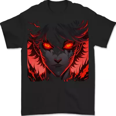 Buy Evil Anime Character Mens T-Shirt 100% Cotton • 8.49£