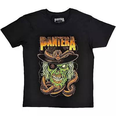 Buy Pantera Unisex T-Shirt: Snake & Skull OFFICIAL NEW  • 19.80£