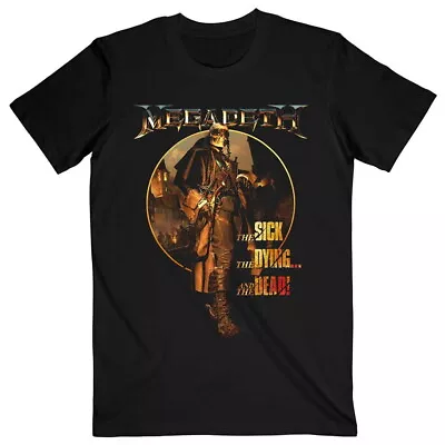 Buy Megadeth The Sick, The Dying... And The Dead Black T-Shirt NEW OFFICIAL • 16.59£