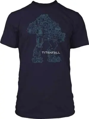 Buy Titanfall Atlas Outline Premium Cotton Adult T-Shirt X-Large • 37.63£