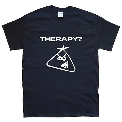 Buy THERAPY? T-SHIRT Sizes S M L XL XXL Colours Black White   • 15.59£