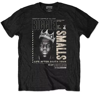 Buy The Notorious B.I.G. Life After Death Tour Black Eco T-Shirt • 16.29£