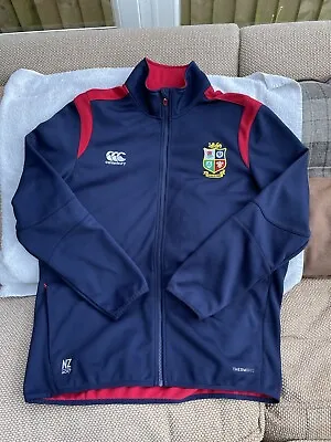 Buy Canterbury British Lions 2017 Blue Track Jacket Size XL Brand New Without Tags • 45£
