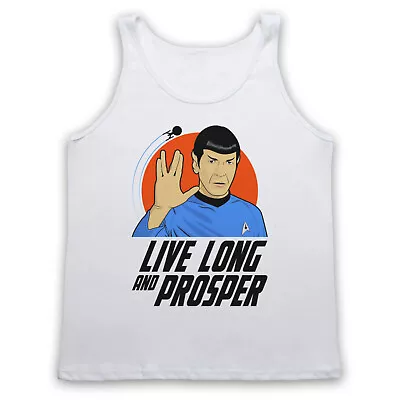 Buy Spock Live Long And Prosper Star Vulcan Salute Trekkie Adults Tank Top • 18.99£