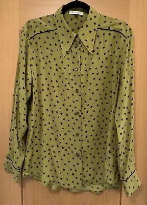 Buy Bella Freud Little Prince Silk Shirt Size 14 • 70£