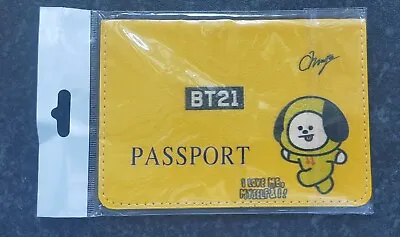 Buy SALE BT21 Passport Cover Holder BTS Merch CHIMMY JIMIN KAWAII GIFT ARMY TRAVEL • 12.99£