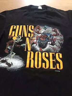 Buy Vintage BANNED Guns And Roses T Shirt  • 150£