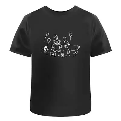Buy 'Party Bear & Piglet' Men's / Women's Cotton T-Shirts (TA037381) • 11.99£
